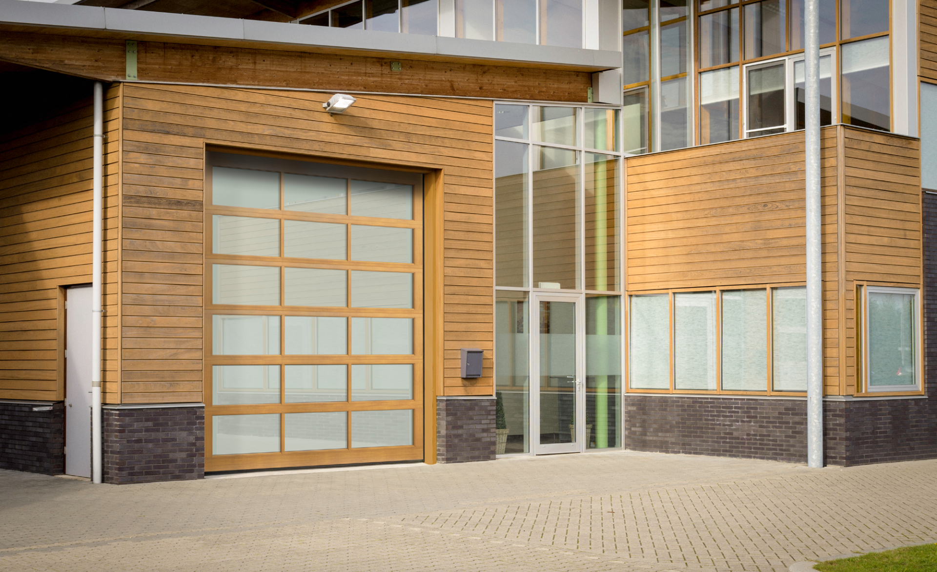 New Haas Door Commercial Aluminum Garage Door Series